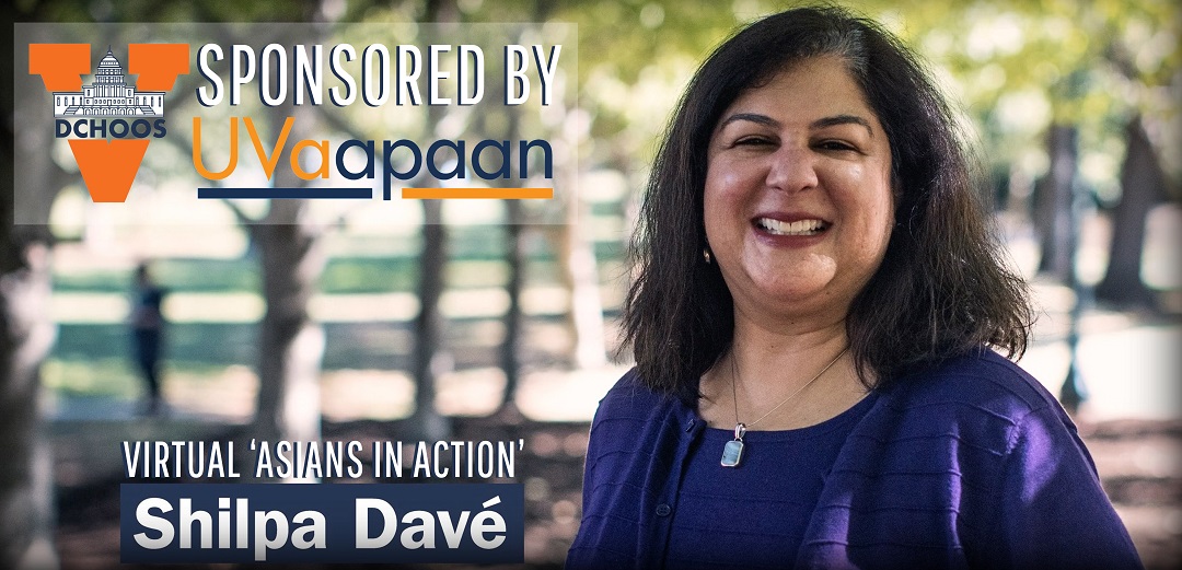 Virtual "Asians in Action" event image picturing Shilpa Davé