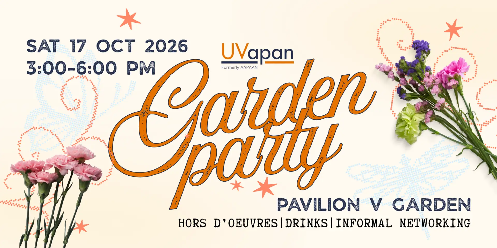 Garden Party flyer