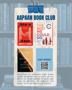 Book club flyer image