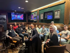 Guests at the AAPAAN February Happy Hour