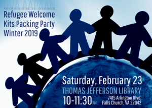 Sign up for the Refugee Welcome Kits Packing Party
