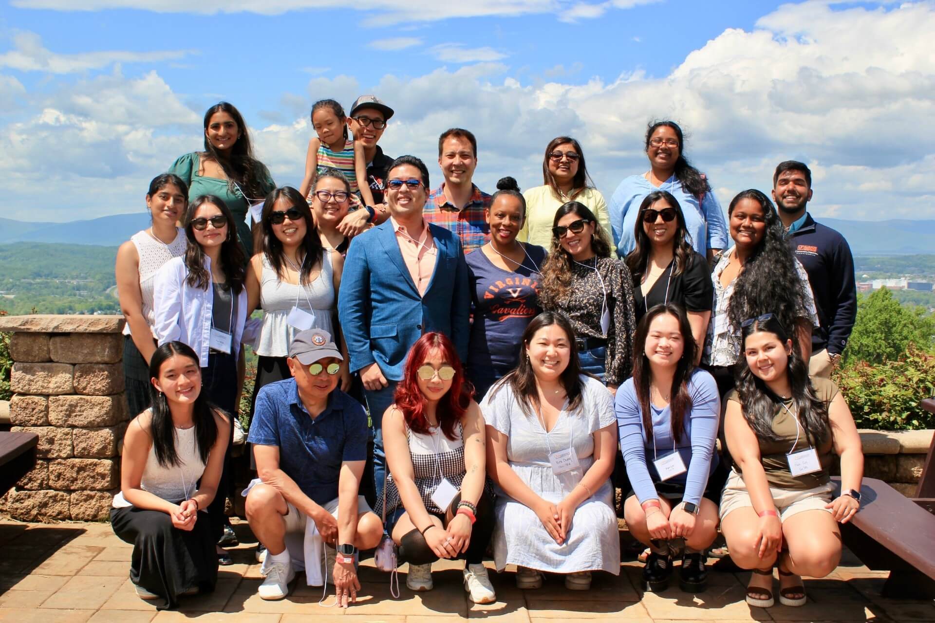 Group photo of AAPAAN volunteers and friends