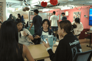 Photo of attendees of Shrinky Dink Social