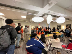 View of attendees at the spring 2022 Spring Blast