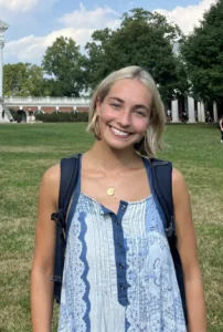 Photo of Leigh Bailey, new editor-in-chief of the Cavalier Daily
