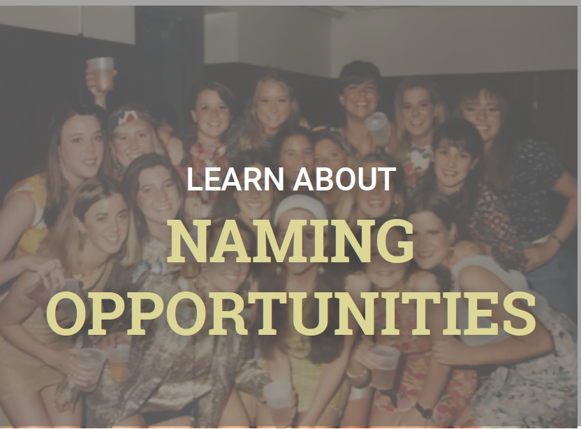 Learn about naming opportunities
