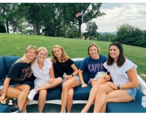 Kappas enjoying time together outside