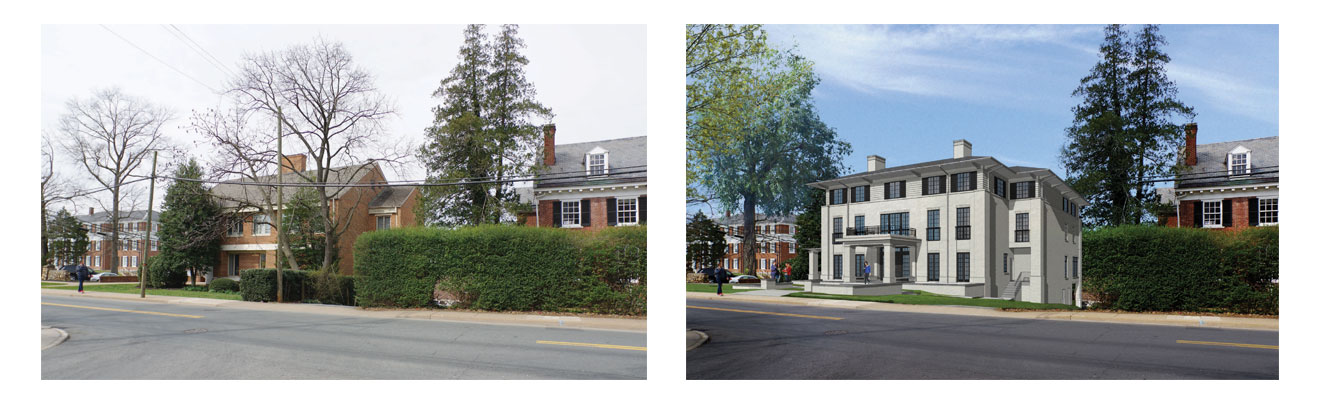 Before & After images of the house - View from Rugby 