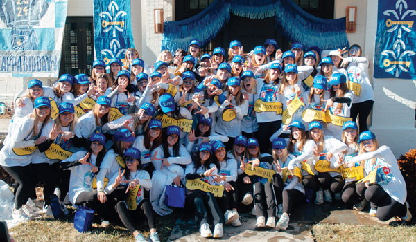 Spring 2024 Bid Day group photo