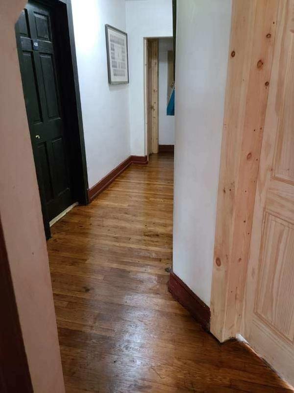 Finished second floor hallway