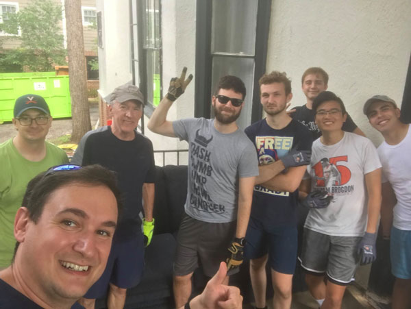 Group photo from 2021's work week