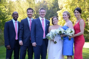 All Phi wedding party w/ Jack Catlin (2000) & Daryl Thomas (2003)