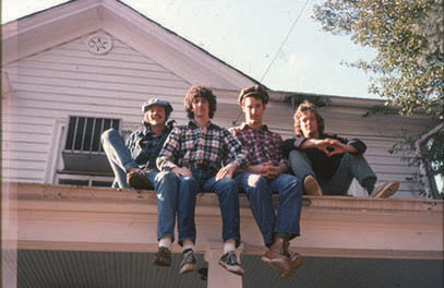 Image of Phi Society brothers from1970s