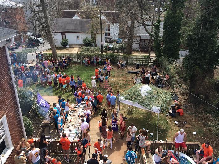 Brothers raised over $3000 towards building a school in Uganda at this annual spring event