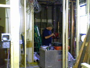 3 - from kitchen into former powder room