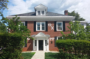 Street View of Theta Chi house