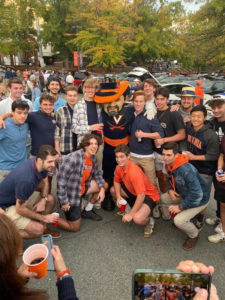 Theta Chi tailgate at Georgia Tech game