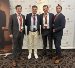 Chris Hatcher, Henry Pollock, Robert Thornton, and Bill Morck pictured together at the National Convention.