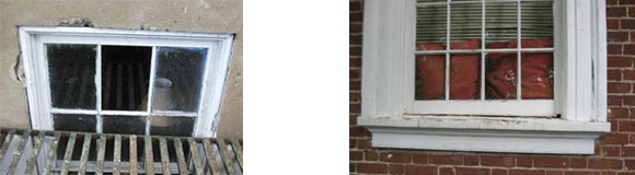 Exterior work to be fixed 