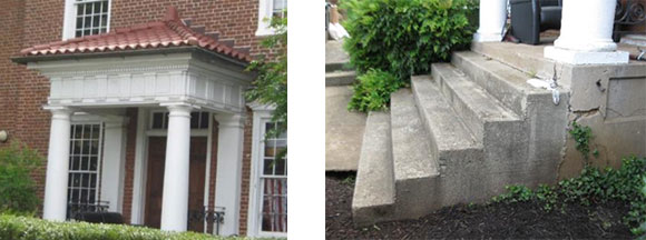 Side portico
