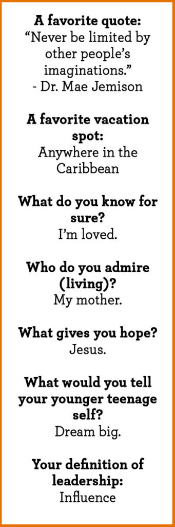 Responses from Dr. Harris' "Get to know you" questionnaire 