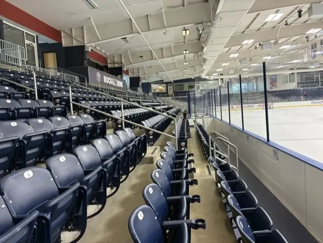 seating at LaHaye ice center