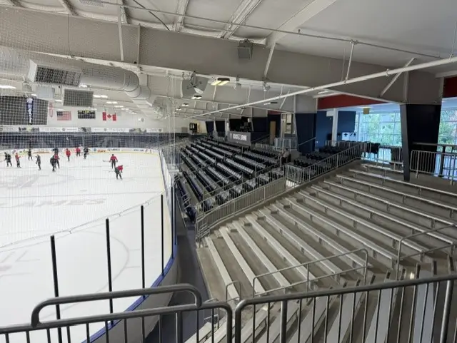 LaHaye Ice Center rink and seats