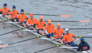 alumni eight at the Head of the Schuylkill regatta