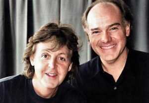Dick Bartley and Paul McCartney